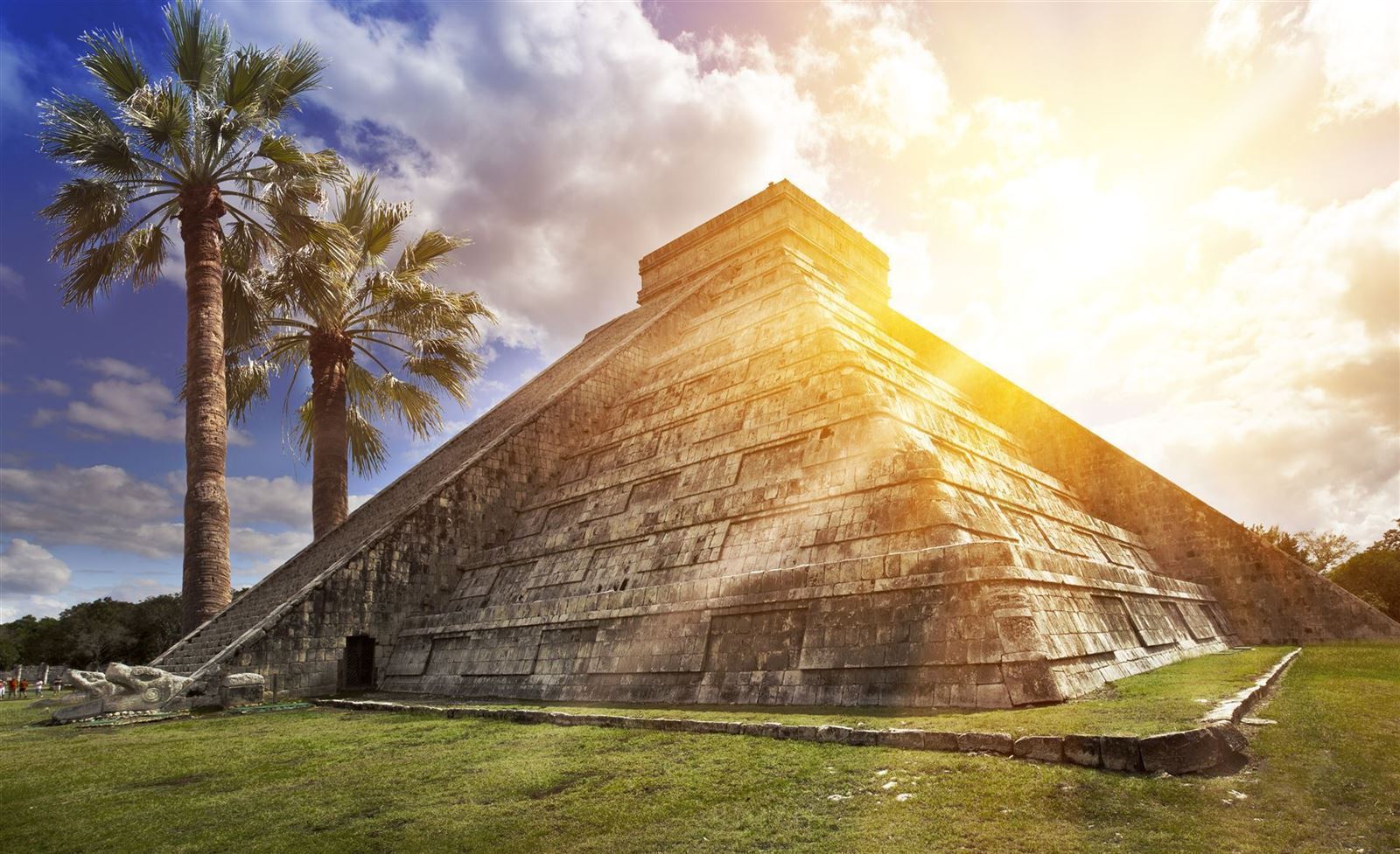Mexiko Halbinsel Yucatan Chichen Itza El Castillo